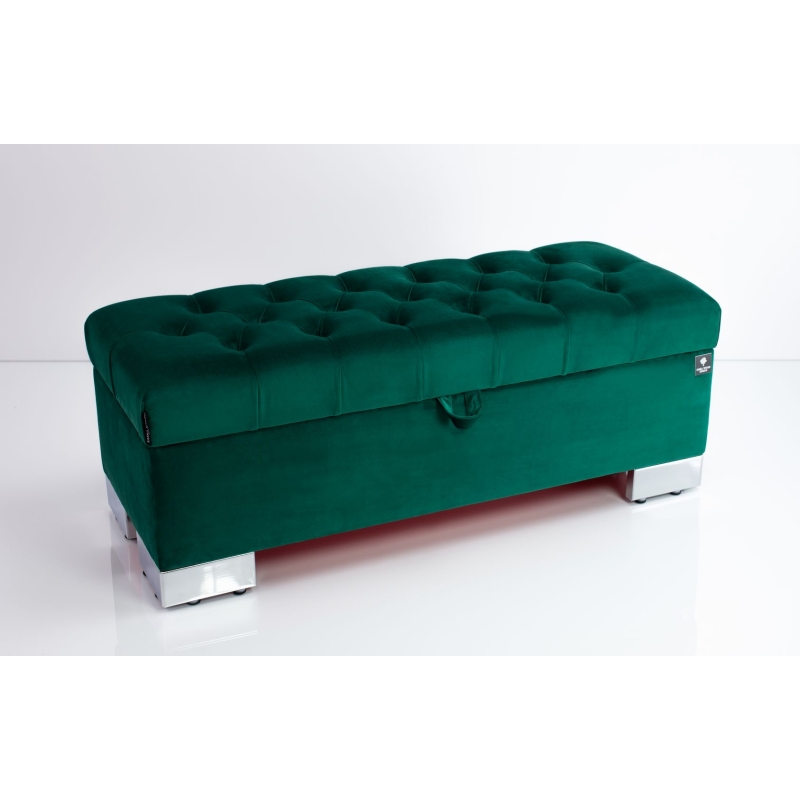 Tufted Storage Bench